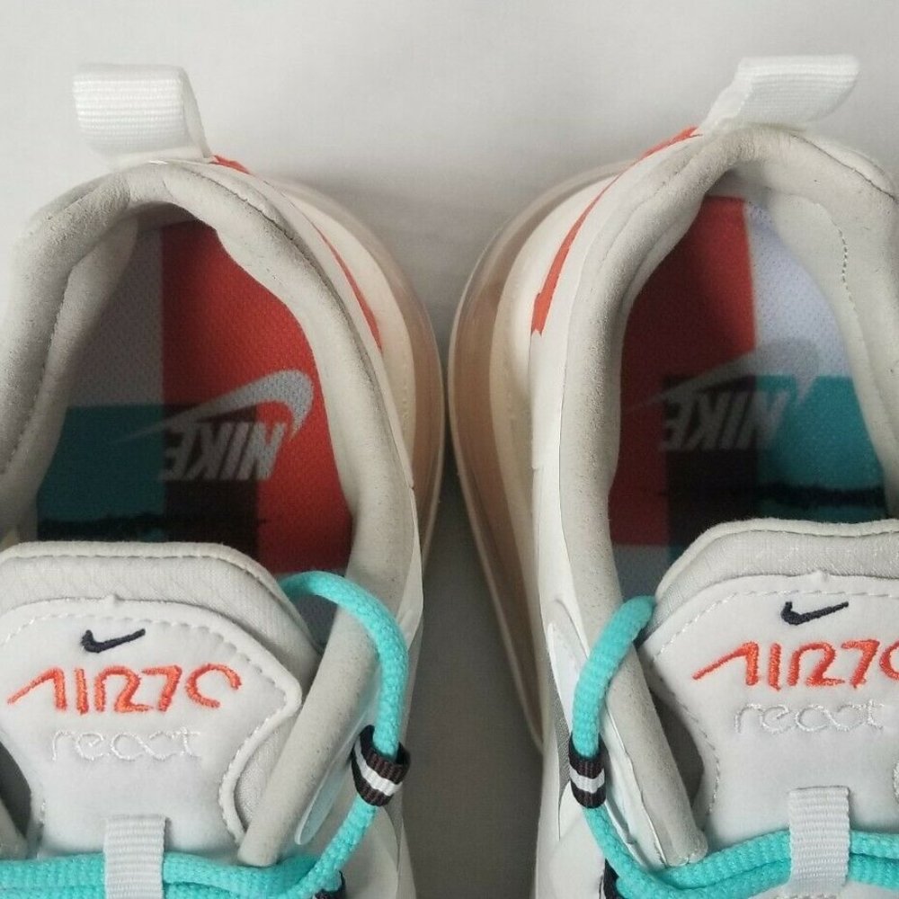 Nike Air Max 270 React AO4971 200 Light Beige Chal - Picture 5 of 8
